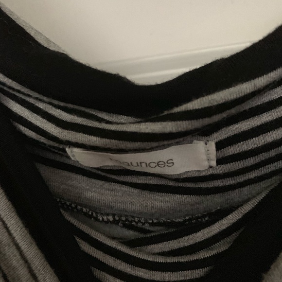 INC maxi skirt black and gray - Picture 3 of 5